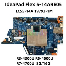 Lenovo IdeaPad Flex 5-14ARE05 노트북 마더보드 5B20S44389 LC55-14A 19793-1 19793-1M 19793-3 W R3-4300U R5-4500U R7-4700U, 1)R3-4300U 8GB