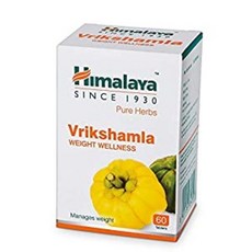 Himalaya Wellness Pure Herbs Vrikshamla Weight Wellness | Manages weight |- Pack of 3, 60정, 3개