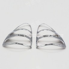 03-09 도요타 호환 domineering Prado LC120 미등 전기 도금 커버 스트립, 한 쌍, 1개