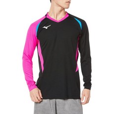 미즈노 배구웨어 게임 셔츠 긴팔 흡습속건 주니어용 V2MA2122