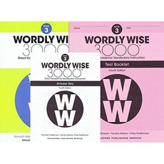 Wordly Wise 3000® 4th Edition Grade 3 SET -- Student Book Test Booklet and Answer Key Direct Acade