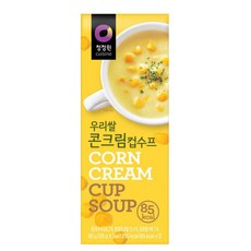 [청정원] 우리쌀 콘크림컵수프 60g, 상세 설명 참조