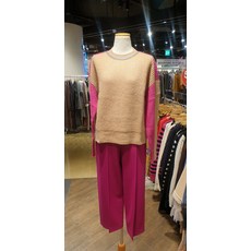 뉴코아강남오즈세컨 배색크루넥니트O21jakto733w