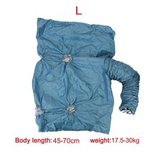애견드라이기 펫드라이기 강아지건조기 개헤어 접이식 블로우 백 애완 동물 빠른 건조 가방 손질 휴대용 청, 3L