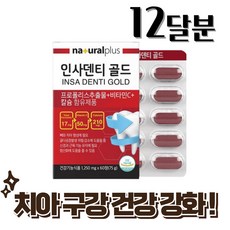 잇플러스
 치아 잇몸 건강 잇니플러스 프리미엄 프로폴리스 6개 60정