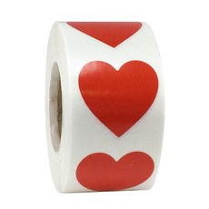 마스크하트스티커