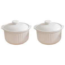 쓰임 마일드 화이트 계란찜기, 11.2cm, 2개