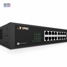 IPTIME 16포트 스위칭 허브 MINI 스위치 아이피타임 SW1600plus-, 단일상품