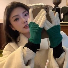 배색장갑 TOP01