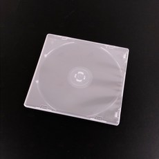 투명 CD 케이스 보관함 커버 꽂이 홀더 시디 공CD 블루레이 DVD 보호 수납 보관 정리 함 - 블루레이수납