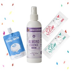 협성로하스 후후코롱 아몬드에센스 237ml+이지밀크50ml+헬시케어슬림닭가슴살25g+헬시케어슬림소고기25g, 1개