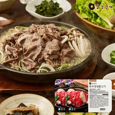 강강술래 한우 양념불고기 500g 2팩, 2개