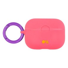 AirPods1 2 Pro3 실리콘 보호 케이스 아이팟 케이스, Airpods 3 세대 프로 코랄 레드에 적합