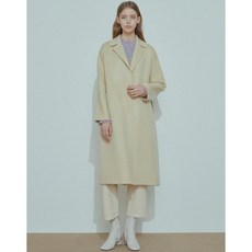 바네사브루노 아떼 20FW 크림 스트랩 울캐시미어혼방 코트 VLCO0D407CR