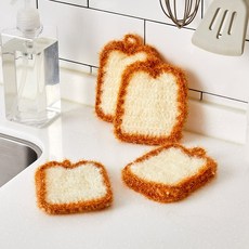 [MODERN HOUSE 중계점] N 식빵수세미 4세트 DY0423025