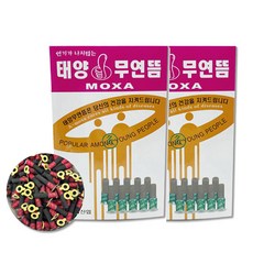 태양 무연뜸 180개 쑥뜸 미니뜸(강), 2개