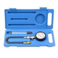 오토바이 엔진 압축 실린더 압력 테스터 게이지 세트 0-300psi, 1개