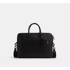 코치 에단 슬림 브리프 서류가방 CR271 건메탈 블랙