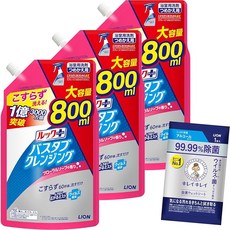 .co.jp 목욕 세제룩플러스 욕조 클렌징 플로럴 비누 800ml×3개+, 3개, 800ml