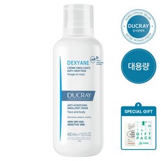 [피부과 병원용]듀크레이 덱시안 크림 400ml 속건조 건성피부용 저자극 고보습 수분크림