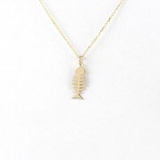 순금물고기목걸이