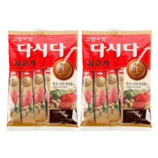 CJ제일제당 다시다 쇠고기 골드 스틱 12p, 96g, 2개