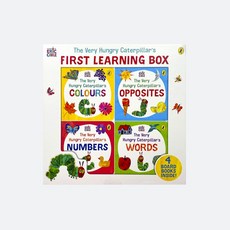 [옥토북스] 영어원서 에릭칼 The Very Hungry Caterpillar's Early Learning Box 보드북 4종세트 - 에릭칼보드북