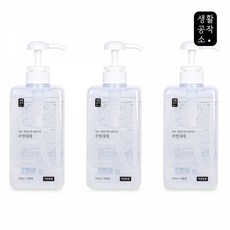 생활공작소 주방세제 바질, 750ml, 3개