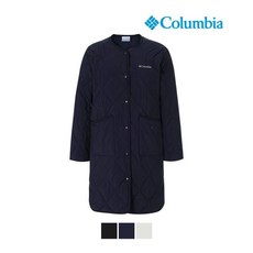 컬럼비아 COLUMBIA 여성 롱퀼팅 패딩자켓_네이비 C43 YLD301 320729