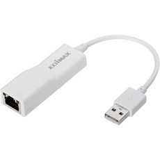 네트워크 어댑터 Edimax USB 2.0 Fast Ethernet LAN to RJ45 100Mbps 컨버터 플러그 앤 플레이 Windows MacBook Pro/Air 등 EU