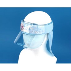 엘사 여름 피부보호 투명창 플랩 여아모자 해변 비치