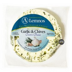 램노스 과일치즈 와인안주 갈릭 차이브, 375g, 2개