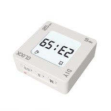 DIY for Time Management Pomodoro Timer for Creative Square 알람 시계 진동 점멸 백라이트 타이머 for S