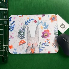 1+1 북유럽 감성 미니 마우스 패드 노트북 패드 엘로디크, 500개, ONE