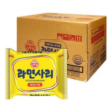 오뚜기 라면사리 110g BOX 업소용 대용량