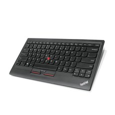 레노버 ThinkPad 컴팩트 USB 트랙포인트 텐키리스 키보드, 0B47209(KU-1255), 블랙