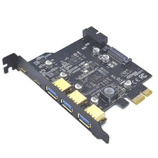 라이저카드 라이저케이블 라이저킷 Type C USB 3.2 Gen1 PCIE 카드 허브 USB 3.0 PCI Express 보드 PCI-E P
