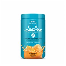 GNC Total Lean CLA Carnitine 지앤씨 토탈린 무설탕 씨엘에이 카르니틴 분말 오렌지 솔벳 384g 60회분, 1세트