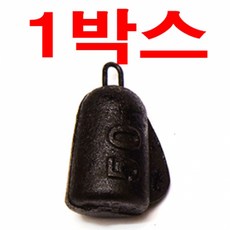  1박스 100호 50호 60호 80호 쇠추 우럭추 주물추 종추, 쇠추100호 50개, 1개 