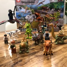 하루하이 공룡블럭 205pcs 블럭 장난감 다이노 어린이 공룡 피규어 만들기 장난감 쥬라기 동물