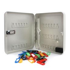 다이얼식 열쇠보관함 키케이스 54구 키박스 공용열쇠보관함 54P, 54p 아이보리, 54개