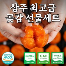 [50년전통] 상주 반건시 곶감 선물세트 최고급 개별포장 건시 제수용 설 추석 명절선물세트, 반건시 개별포장 최고급 선물세트 24입, 1개