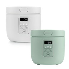 제벤 디지털 마카롱 밥솥 2~3인용, EUR-RM300W, 화이트 주방가전