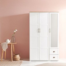 namuddl[나무뜰] [1300k] 듀엘 키큰 1200 전신거울 옷장 BSC270, 단일옵션