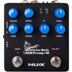 DI박스 NUX MLD 베이스 프리앰프 NBP-5 이펙트 페달 임펄스 응답 IR 로더 오디오 인터페이스 기타 액세서리