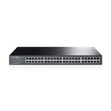 티피링크 TL-SF1048 48포트 100Mbps 랙마운트 스위치 허브, 1개