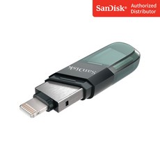샌디스크 아이폰 iXpnad Flip OTG USB 메모리 SDIX90N, 64GB