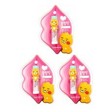 유니크앤몰 주름개선 아티에이징 입술 구원템 온더바디 플럼핑 라이언립밤, 3개