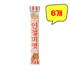 장수식품 무직타이거 인절미 엿, 6개, 30g
