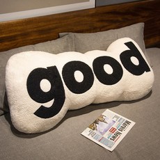 POMTOR 자모 GOOD 롱쿠션 pp면 바디필로우, 화이트